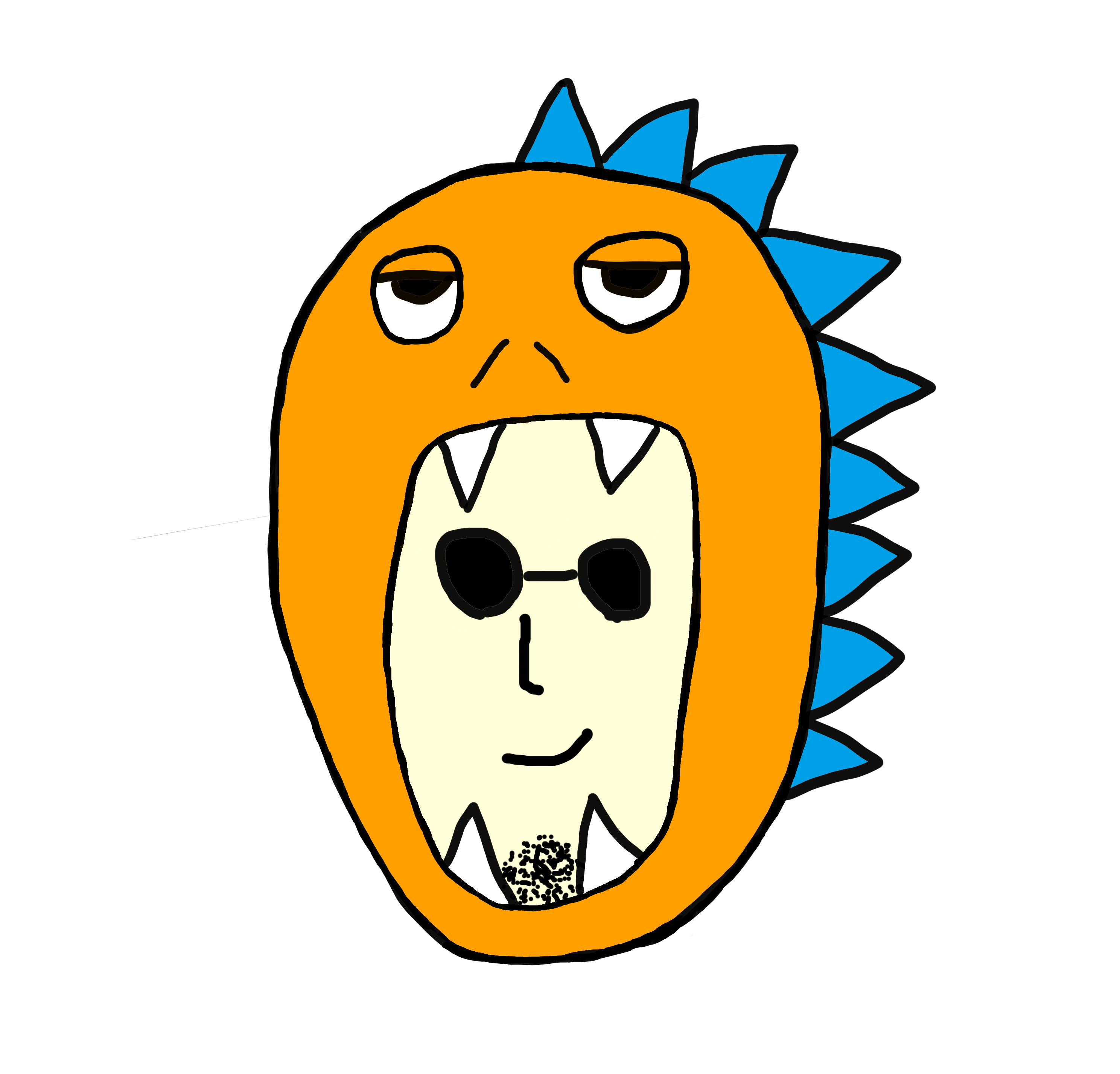 けちーん